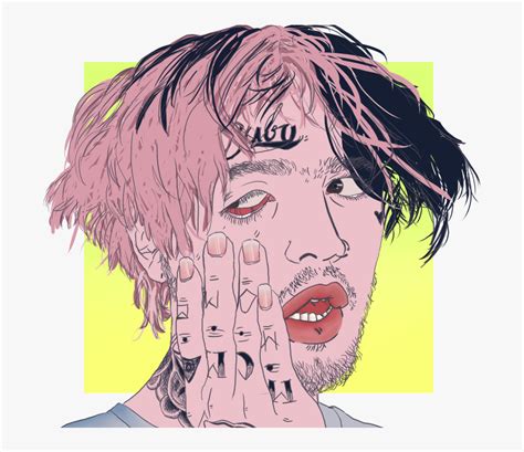Sure a lot of the fan base can be annoying or cringy now but thats because a lot of them are young teens. . Lil peep fan art